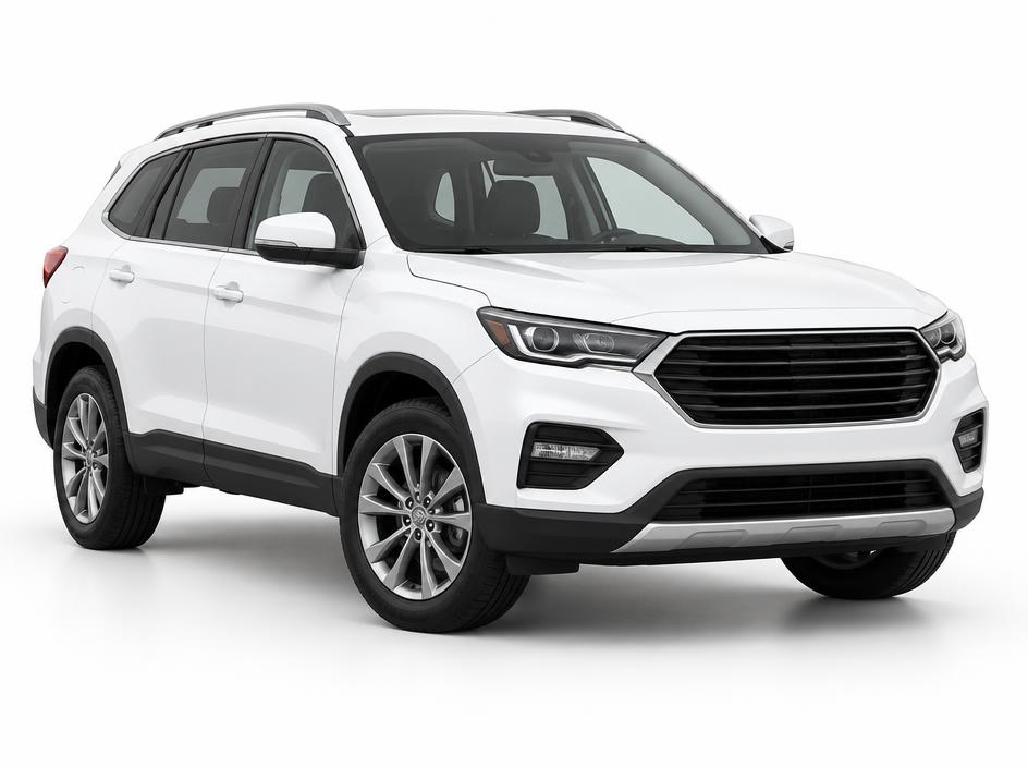 רכב SUV לבן להמחשה